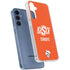 Oklahoma State University Vintage Galaxy A55 5G Clear Case