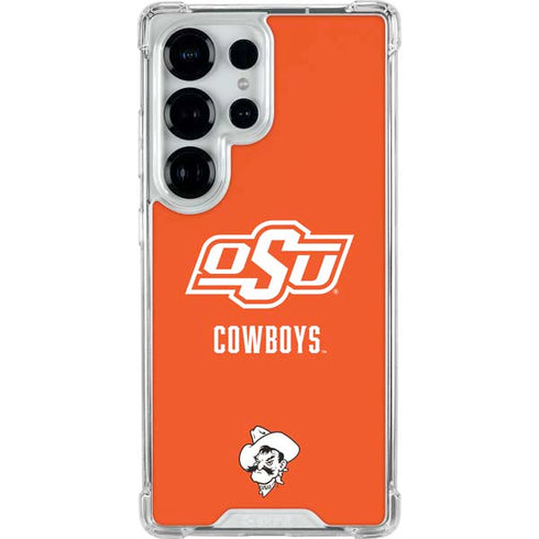Oklahoma State University Vintage Galaxy S25 Ultra Clear Case