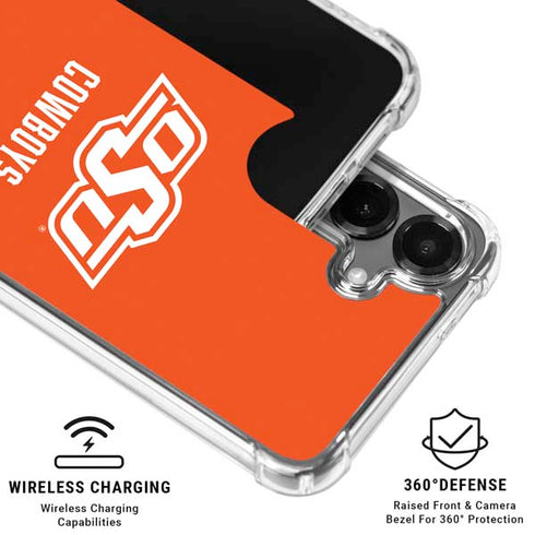 Oklahoma State University Vintage Galaxy S26 Plus Clear Case