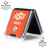 Oklahoma State University Vintage Galaxy Z Flip6 Clear Case