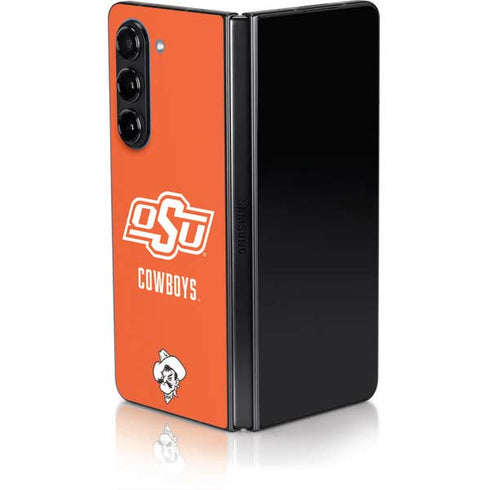 Oklahoma State University Vintage Galaxy Z Fold5 5G Skin