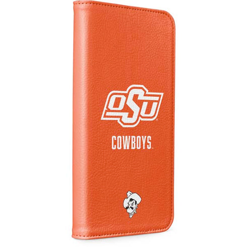Oklahoma State University Vintage iPhone 15 Pro Folio Case