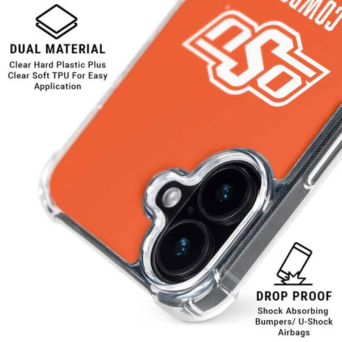 Oklahoma State University Vintage iPhone 16 MagSafe Case