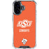 Oklahoma State University Vintage iPhone 16 Plus Clear Case