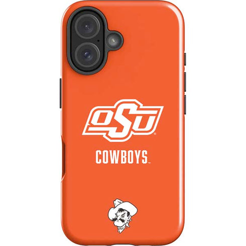 Oklahoma State University Vintage iPhone 16 Plus Impact Case