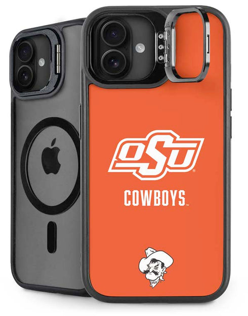 Oklahoma State University Vintage iPhone 16 Plus Kickstand Case