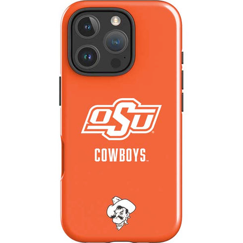 Oklahoma State University Vintage iPhone 16 Pro Impact Case