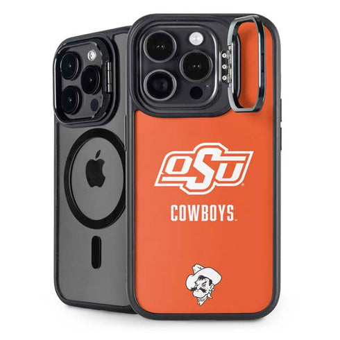 Oklahoma State University Vintage iPhone 16 Pro Kickstand Case