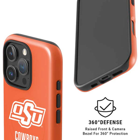 Oklahoma State University Vintage iPhone 16 Pro Magsafe Impact Case