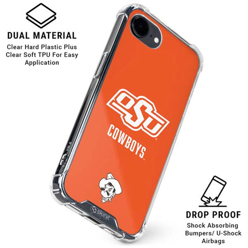 Oklahoma State University Vintage iPhone 16e Clear Case