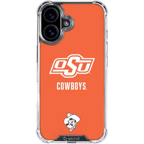 Oklahoma State University Vintage iPhone 17 Clear Case