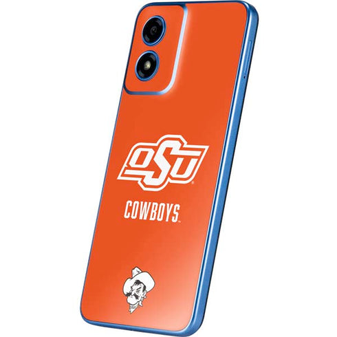 Oklahoma State University Vintage Moto G Play 4G (2024) Skin