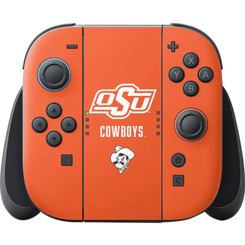Oklahoma State University Vintage Nintendo Switch 2 (2025) Joy-Con Controller Skin