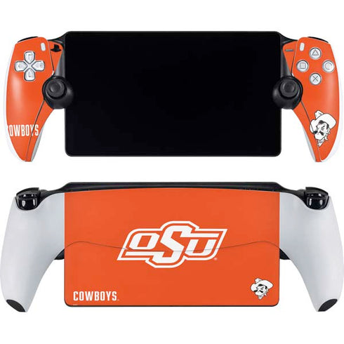 Oklahoma State University Vintage PlayStation Portal Remote Player Skin