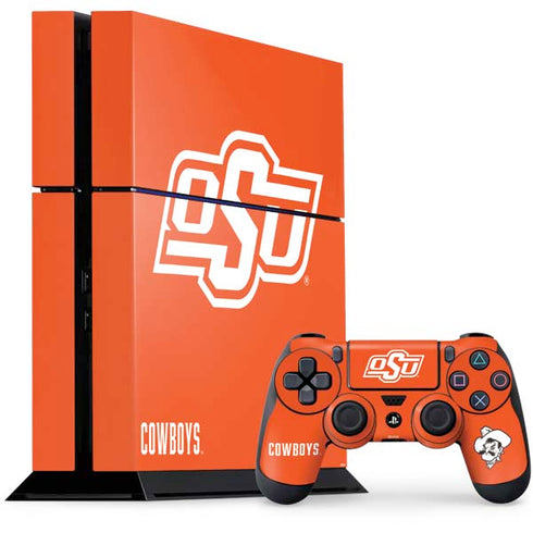Oklahoma State University Vintage PlayStation PS4 Skins