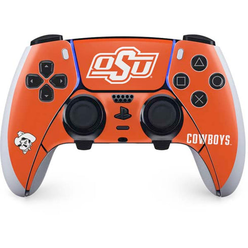 Oklahoma State University Vintage PS5 DualSense Edge Pro Controller Skin