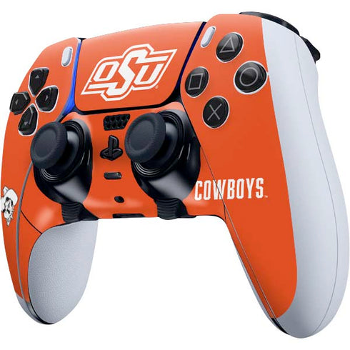 Oklahoma State University Vintage PS5 DualSense Edge Pro Controller Skin