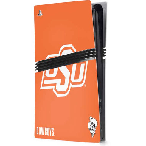 Oklahoma State University Vintage PlayStation PS5 Skins