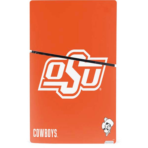 Oklahoma State University Vintage PS5 Slim Digital Edition Console Skin