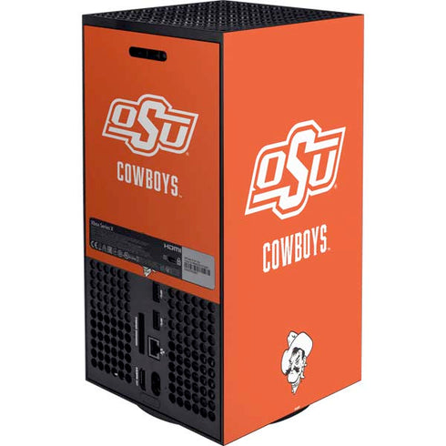 Oklahoma State University Vintage XBox Series X Digital Edition Bundle Skin
