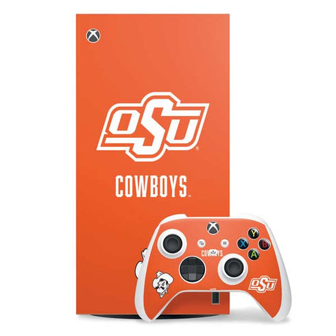 Oklahoma State University Vintage Xbox Series X Skins
