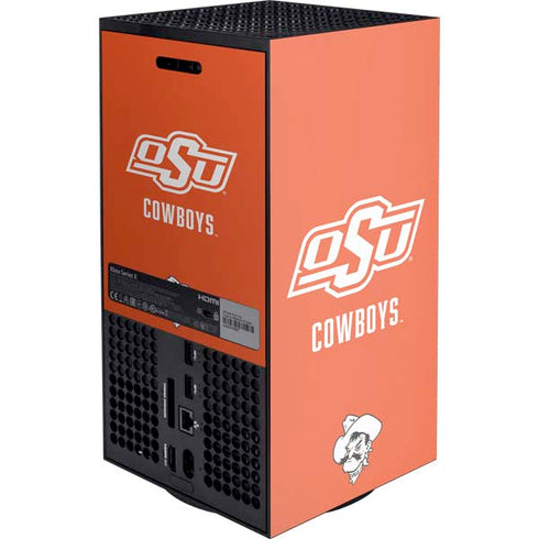 Oklahoma State University Vintage XBox Series X Digital Edition Console Skin
