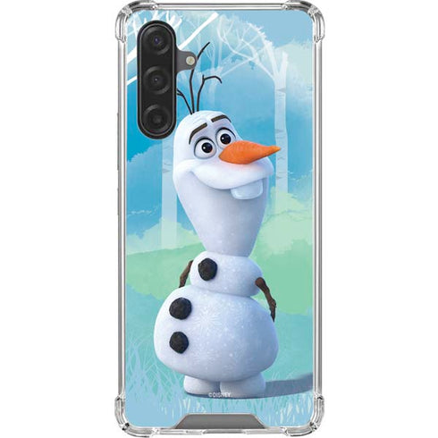 Disney Frozen II Olaf Galaxy A17 Clear Case