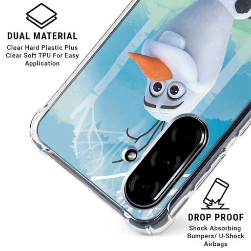 Disney Frozen II Olaf Galaxy A36 5G Clear Case