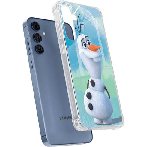 Disney Frozen II Olaf Galaxy A55 5G Clear Case