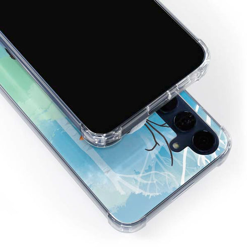 Disney Frozen II Olaf Galaxy A55 5G Clear Case