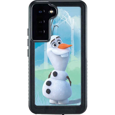 Disney Frozen II Olaf Galaxy S24 Plus Waterproof Case
