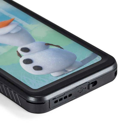 Disney Frozen II Olaf Galaxy S24 Plus Waterproof Case