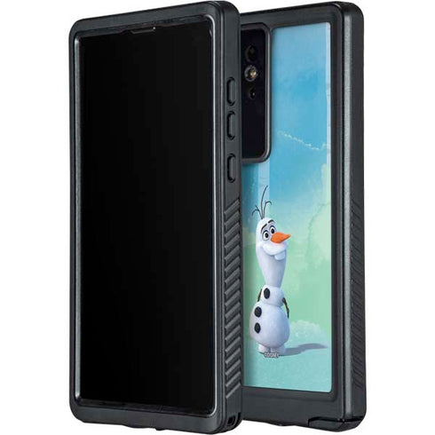 Disney Frozen II Olaf Galaxy S24 Ultra Waterproof Case