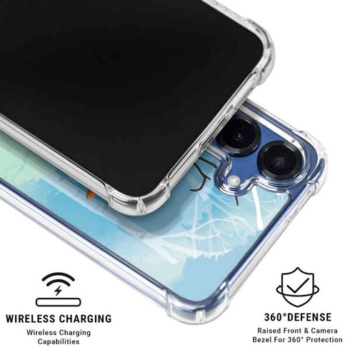 Disney Frozen II Olaf Galaxy S25 Clear Case