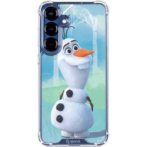 Disney Frozen II Olaf Galaxy S25 FE Clear Case