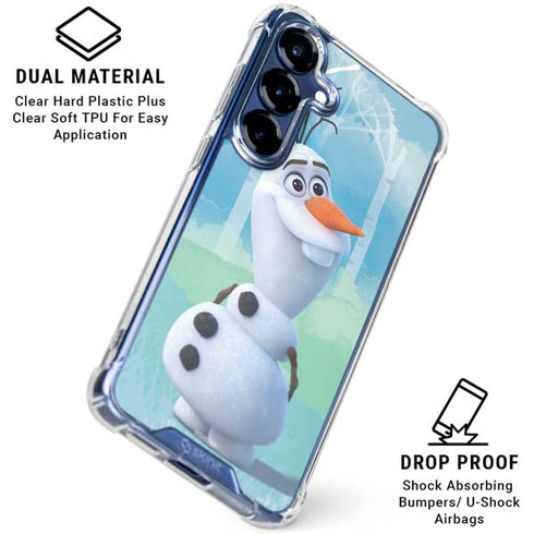 Disney Frozen II Olaf Galaxy S25 FE Clear Case