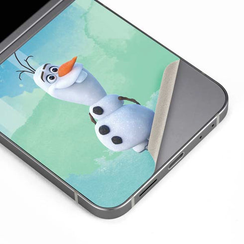 Disney Frozen II Olaf Galaxy Z Flip6 Skin