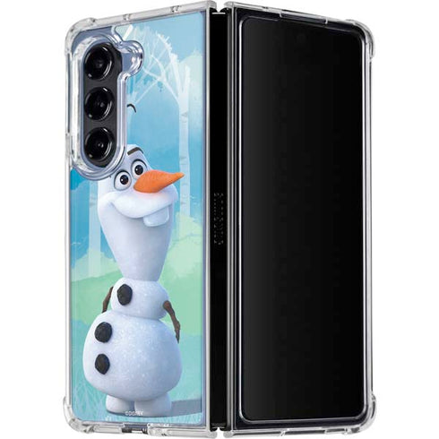 Disney Frozen II Olaf Galaxy Z Fold5 5G Clear Case