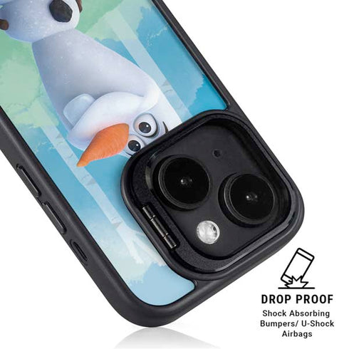 Disney Frozen II Olaf iPhone 15 Kickstand Case