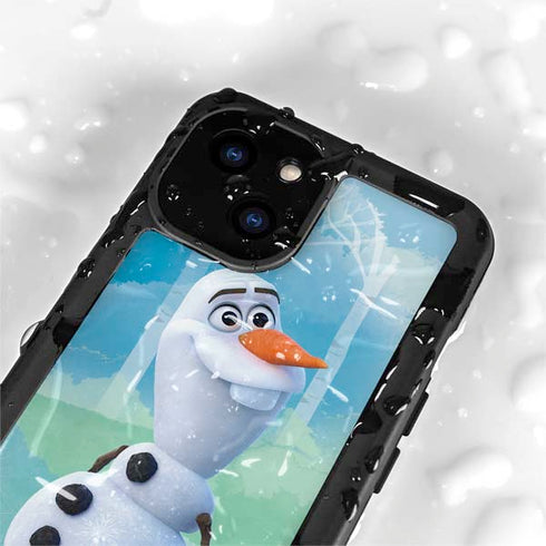 Disney Frozen II Olaf iPhone 15 Plus Waterproof Case