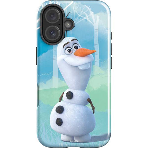 Disney Frozen II Olaf iPhone 16 Impact Case