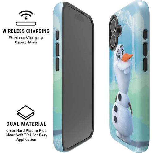 Disney Frozen II Olaf iPhone 16 Plus Magsafe Impact Case