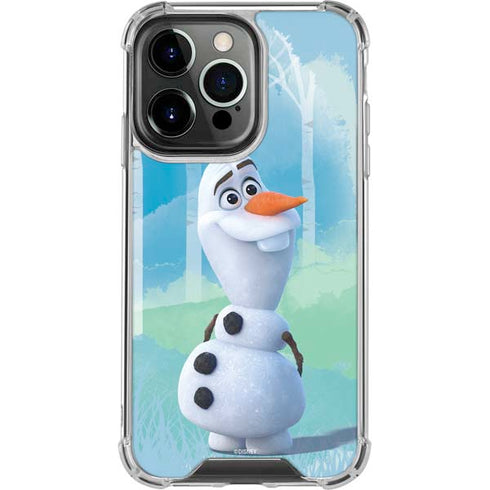 Disney Frozen II Olaf iPhone 16 Pro Clear Case