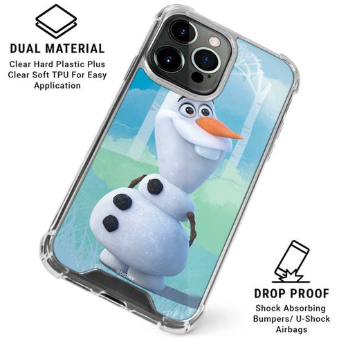 Disney Frozen II Olaf iPhone 16 Pro Clear Case
