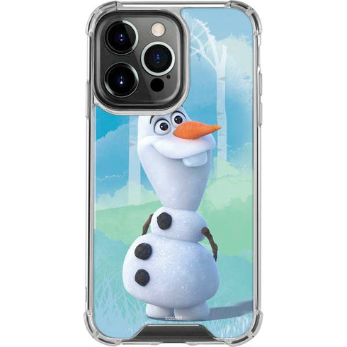 Disney Frozen II Olaf iPhone 16 Pro Max Clear Case