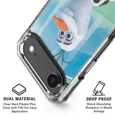 Disney Frozen II Olaf iPhone 17 Air Clear Case