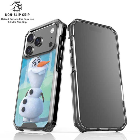 Disney Frozen II Olaf iPhone 17 Pro Max Clear Case