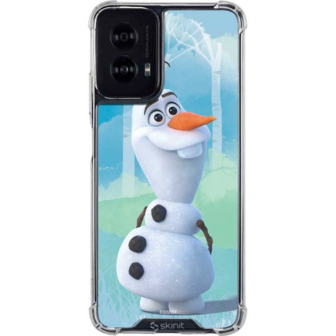 Disney Frozen II Olaf Moto G Power 5G (2024) Clear Case