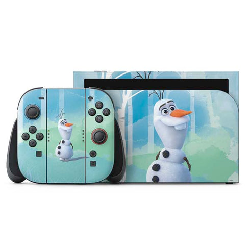 Disney Frozen II Olaf Nintendo Skins