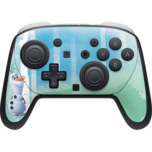 Disney Frozen II Olaf Nintendo Switch 2 (2025) Pro Controller Skin